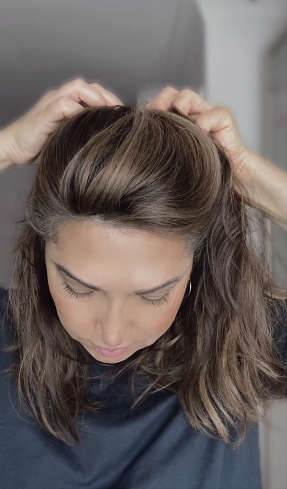 FEATHERLITE WARM BROWN BALAYAGE TOPPER