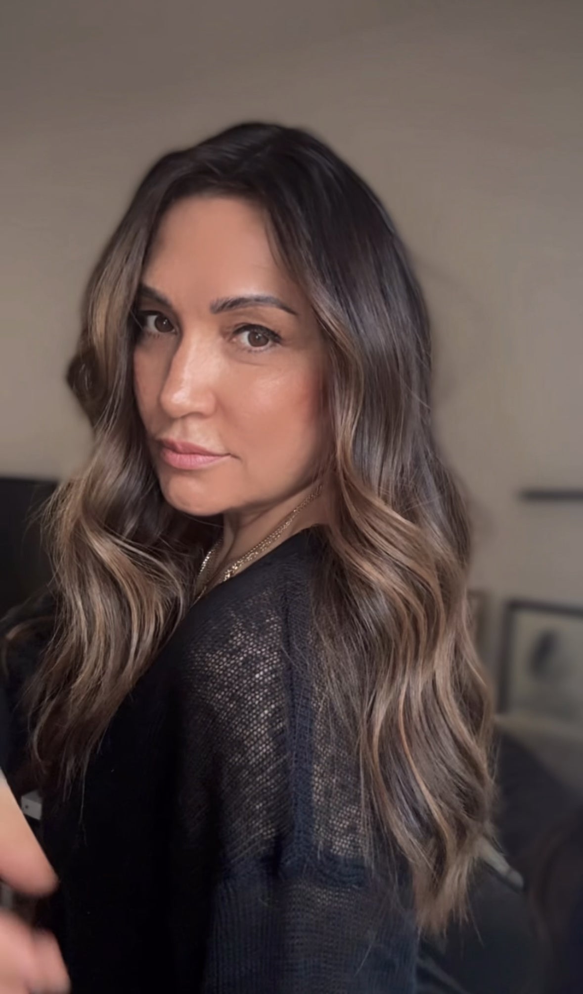 FEATHERLITE CARAMEL BALAYAGE TOPPER