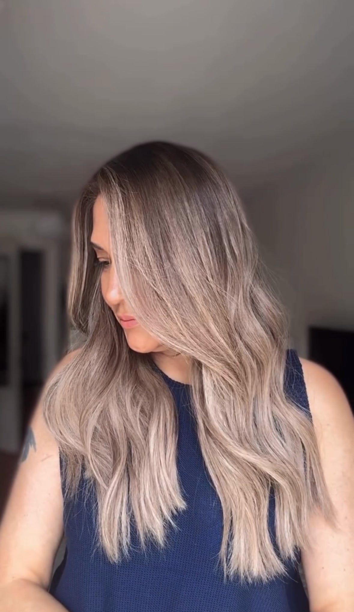 ASHY BLONDE BALAYAGE TOPPER