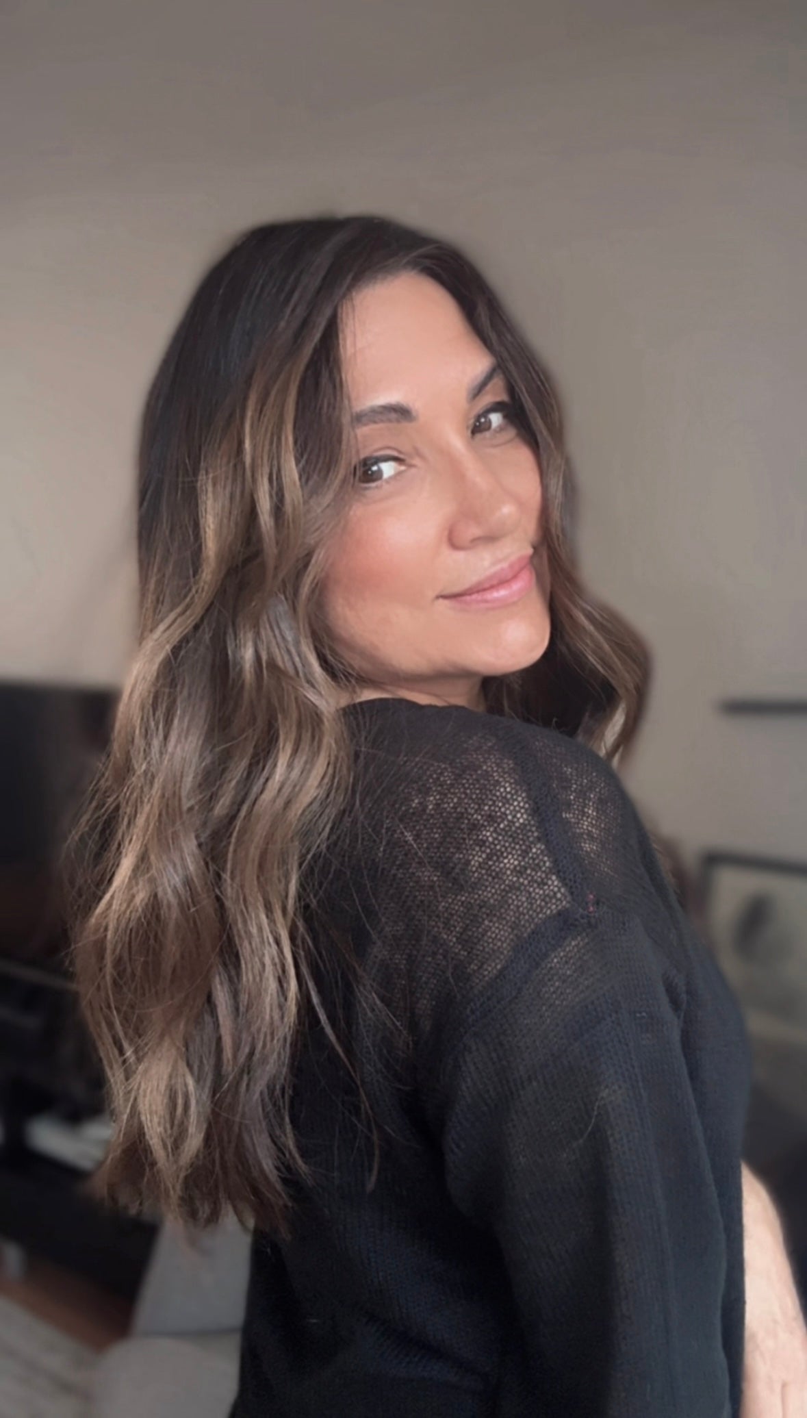 FEATHERLITE CARAMEL BALAYAGE TOPPER
