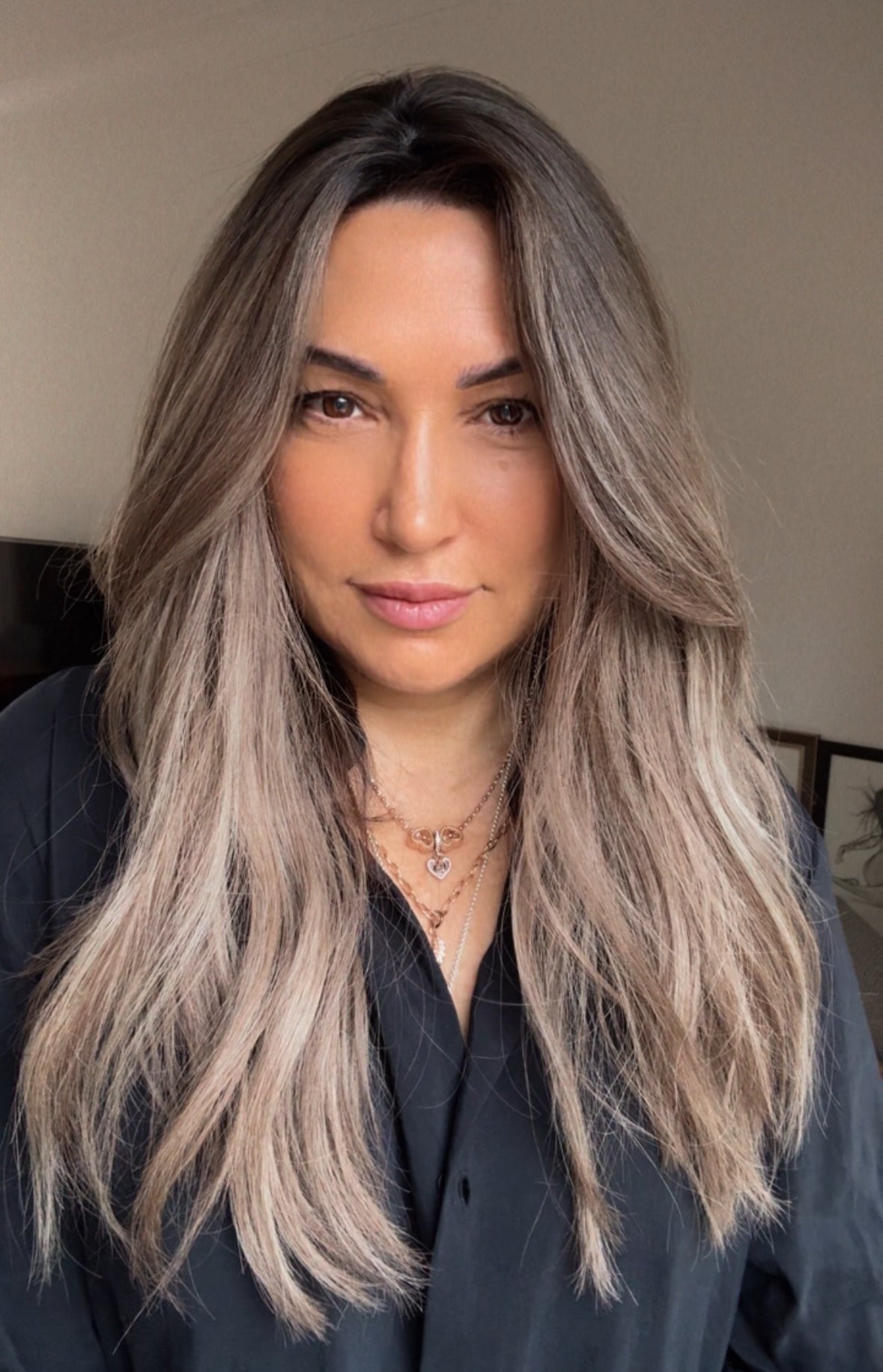 FEATHERLITE ASHY BLONDE BALAYAGE TOPPER