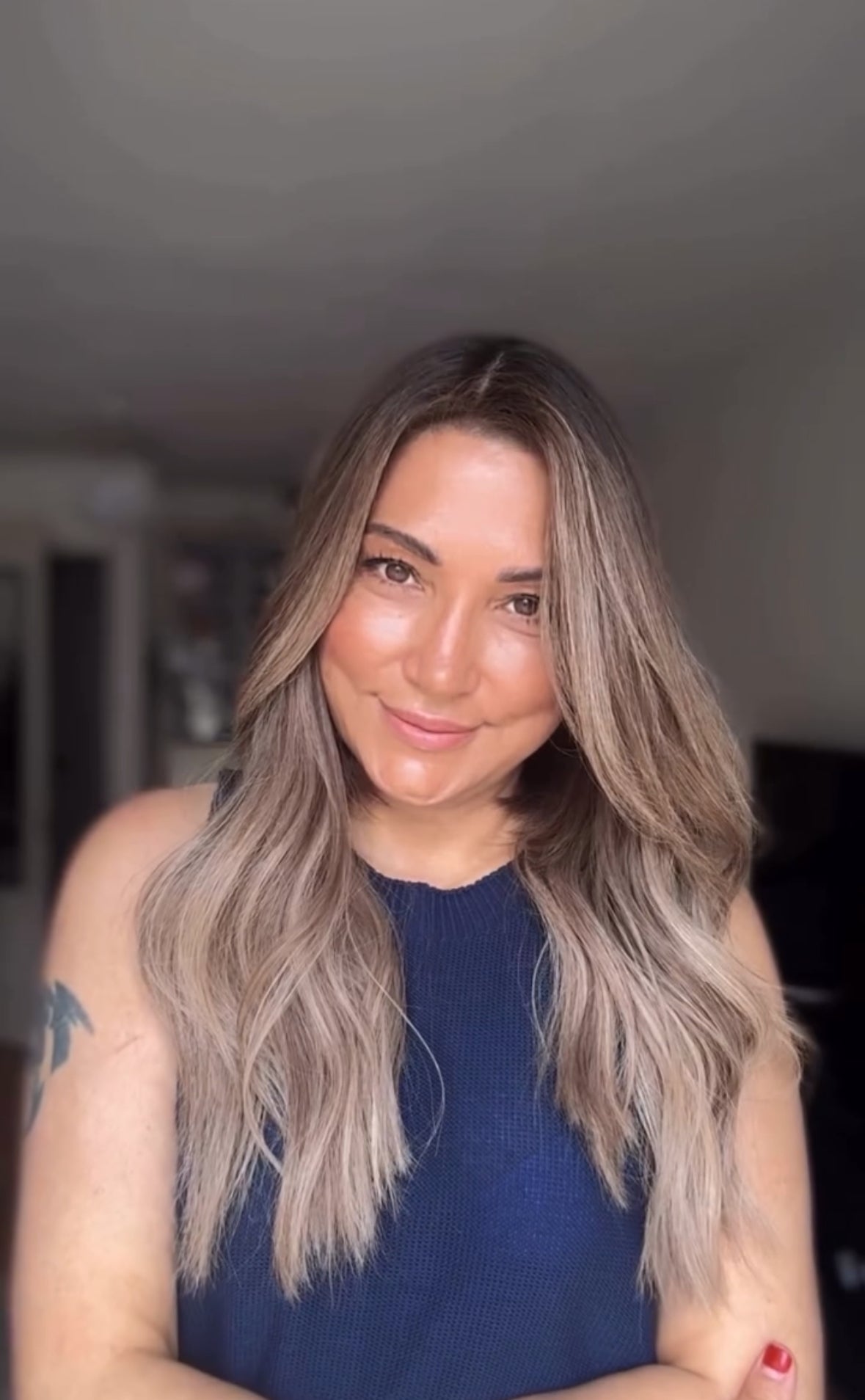 ASHY BLONDE BALAYAGE TOPPER