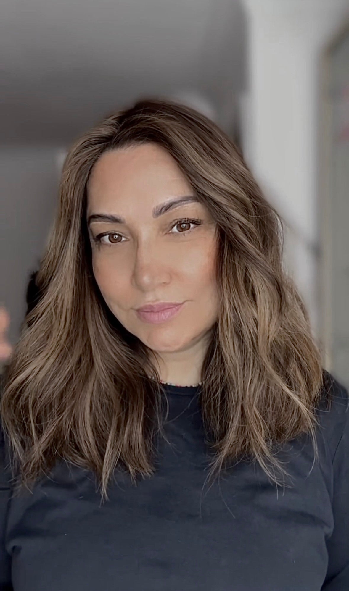 FEATHERLITE WARM BROWN BALAYAGE TOPPER