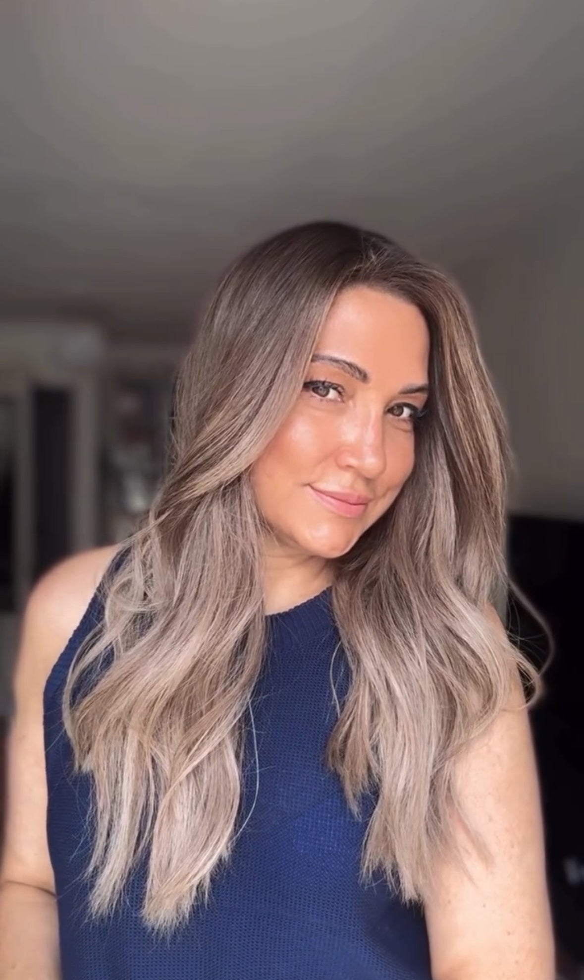 ASHY BLONDE BALAYAGE TOPPER