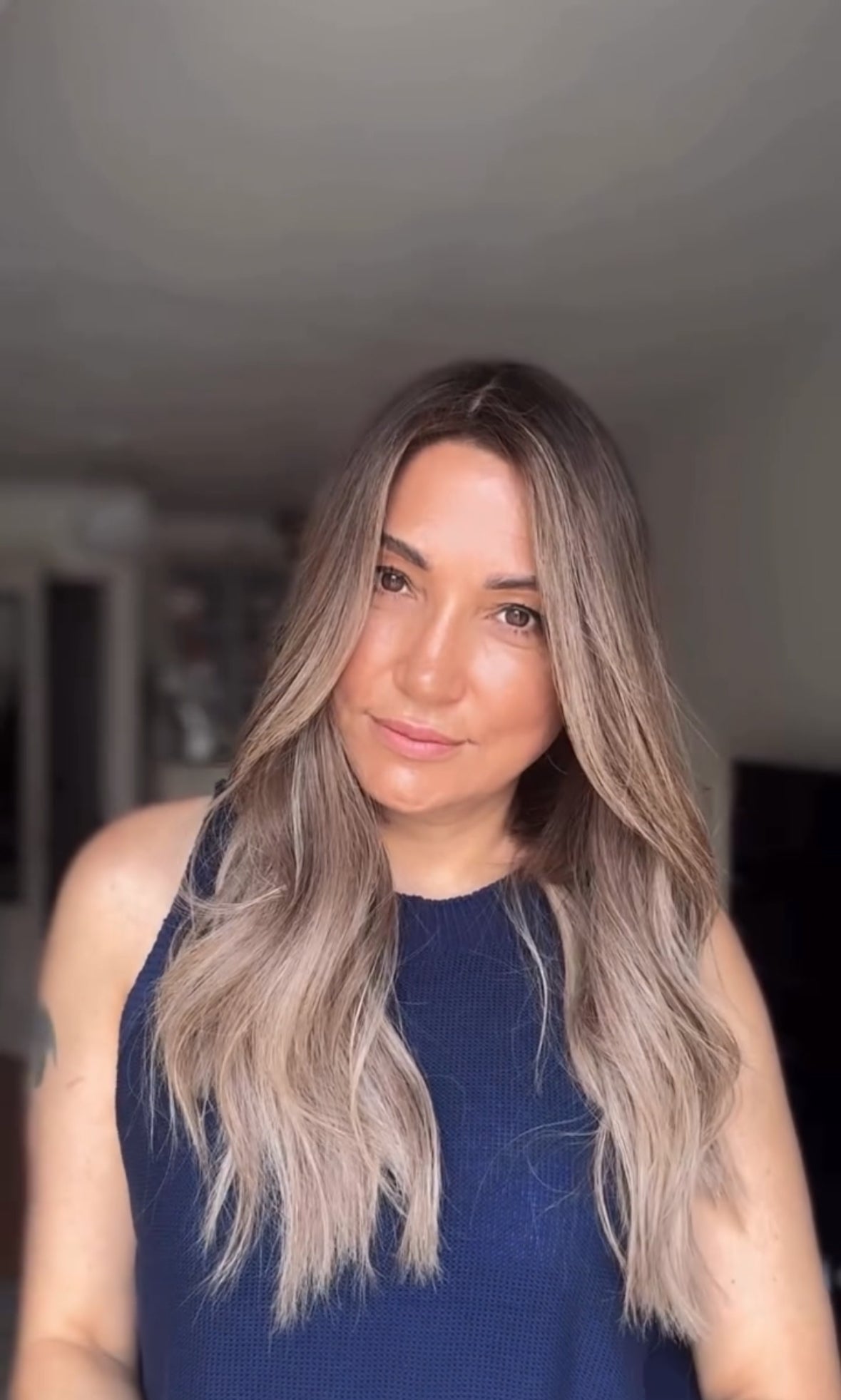 ASHY BLONDE BALAYAGE TOPPER