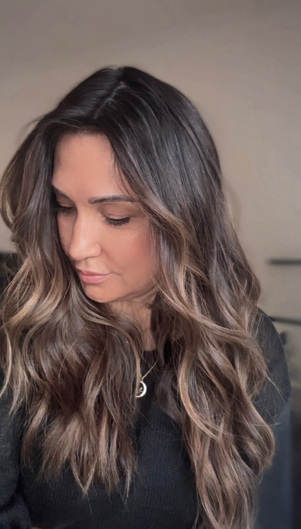 FEATHERLITE CARAMEL BALAYAGE TOPPER