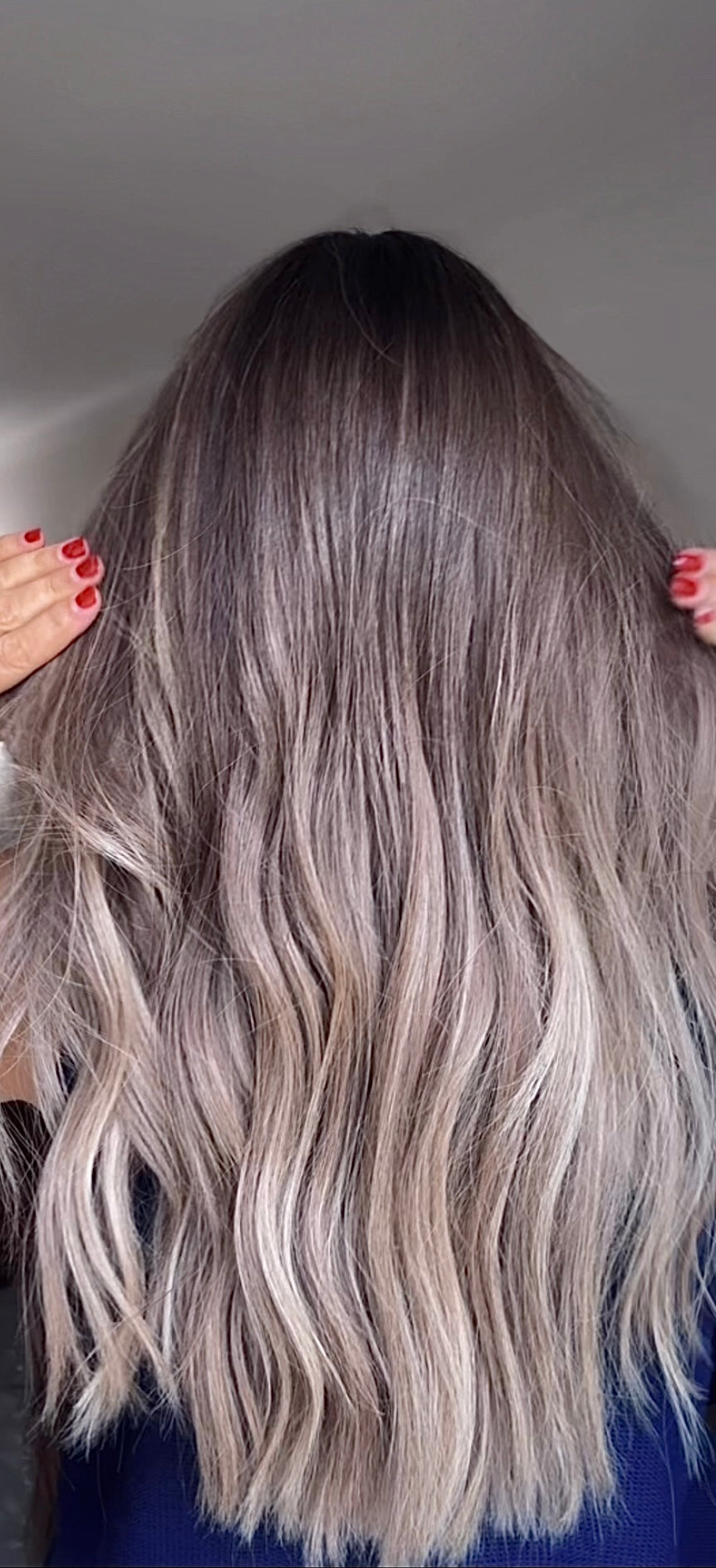 ASHY BLONDE BALAYAGE TOPPER