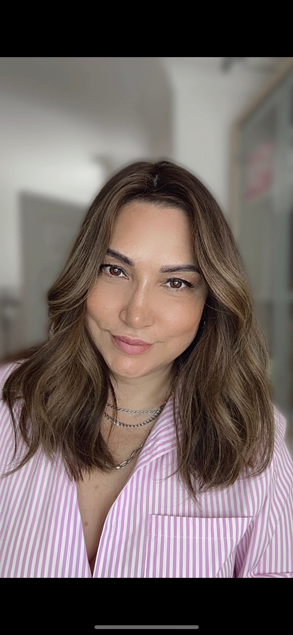 FEATHERLITE WARM BROWN BALAYAGE TOPPER