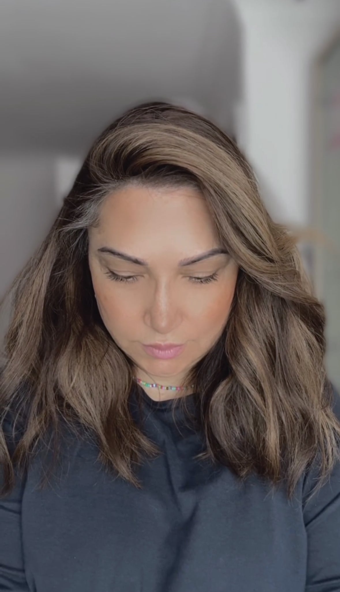 FEATHERLITE WARM BROWN BALAYAGE TOPPER
