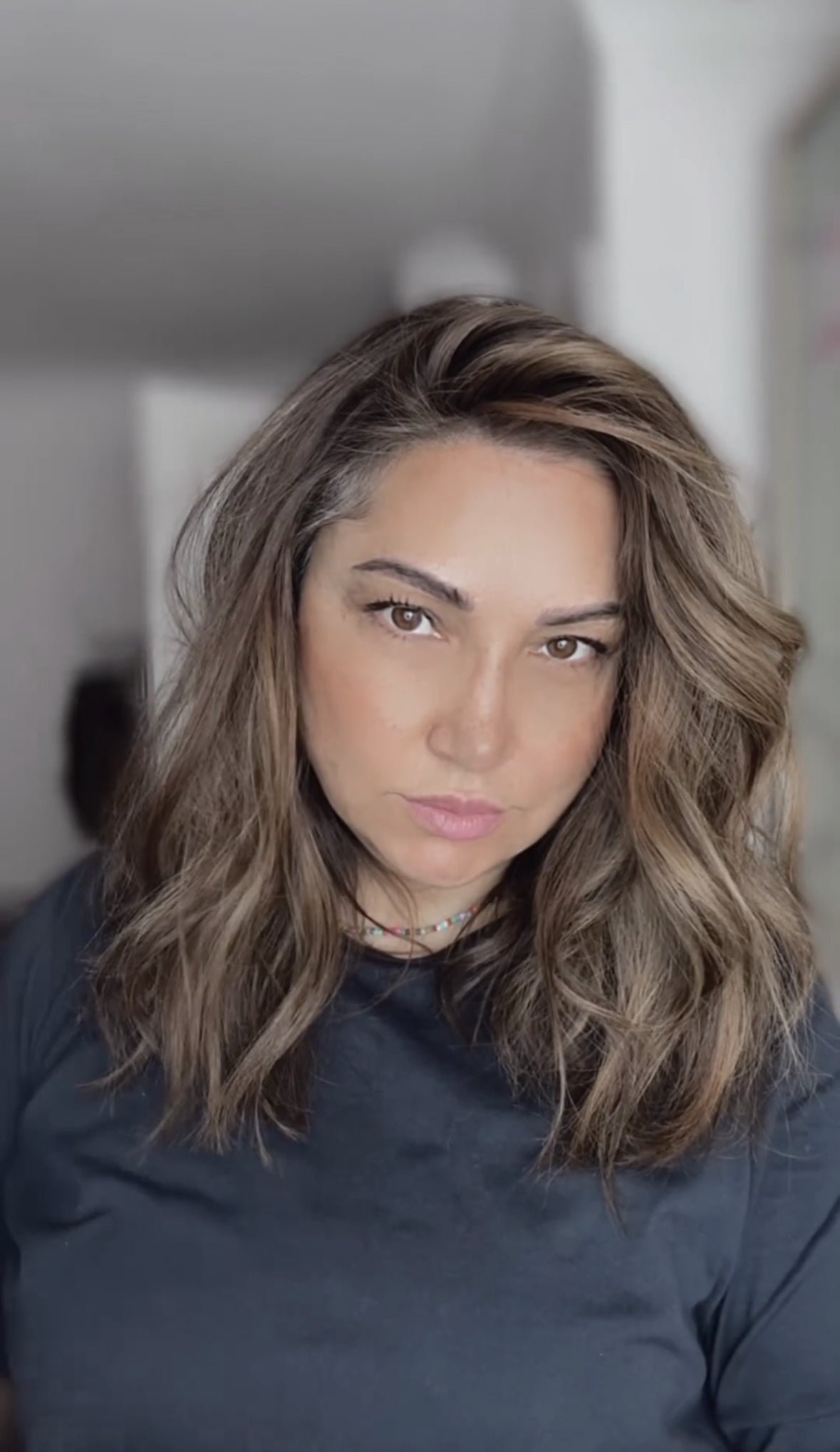 FEATHERLITE WARM BROWN BALAYAGE TOPPER