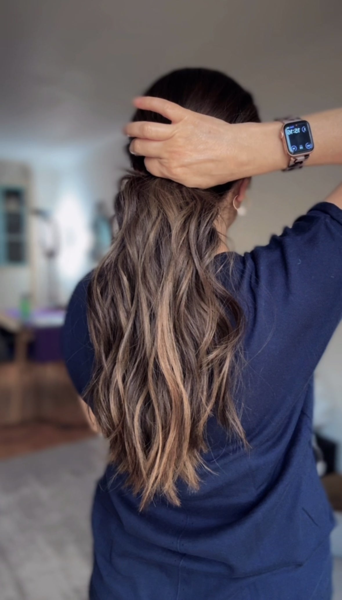 FEATHERLITE ASHY RIBBON BALAYAGE TOPPER