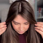 LIGHT BROWN BALAYAGE TOPPER