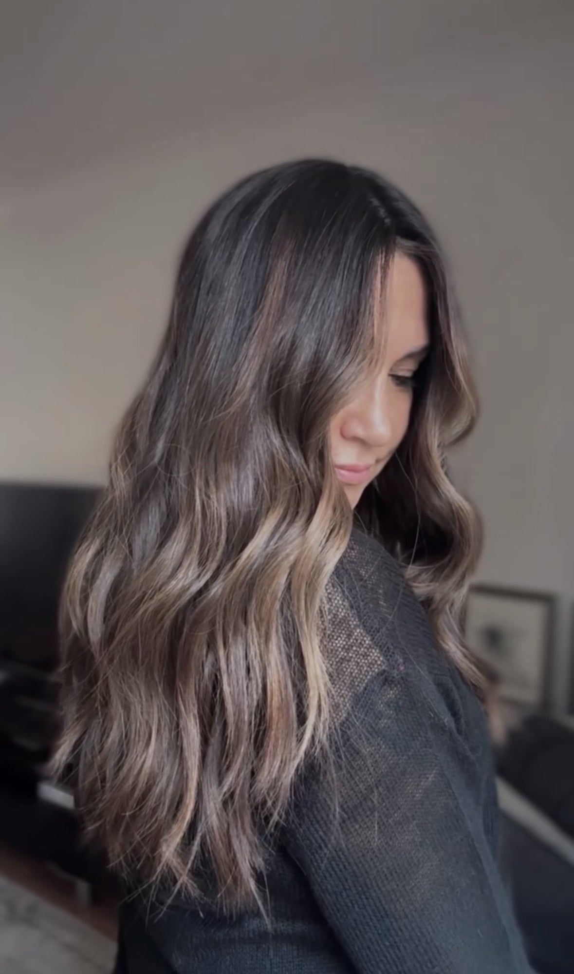 FEATHERLITE CARAMEL BALAYAGE TOPPER