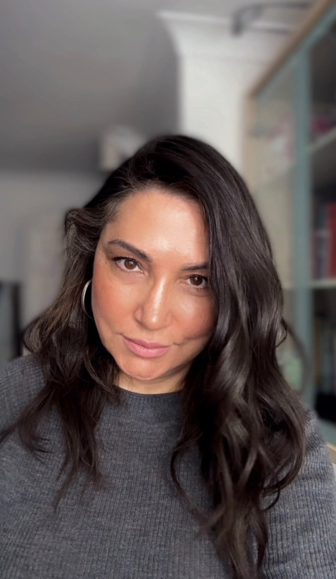 DARKEST BROWN VIRGIN SILK TOPPER