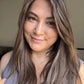 MEDIUM BROWN ASHY BALAYAGE TOPPER