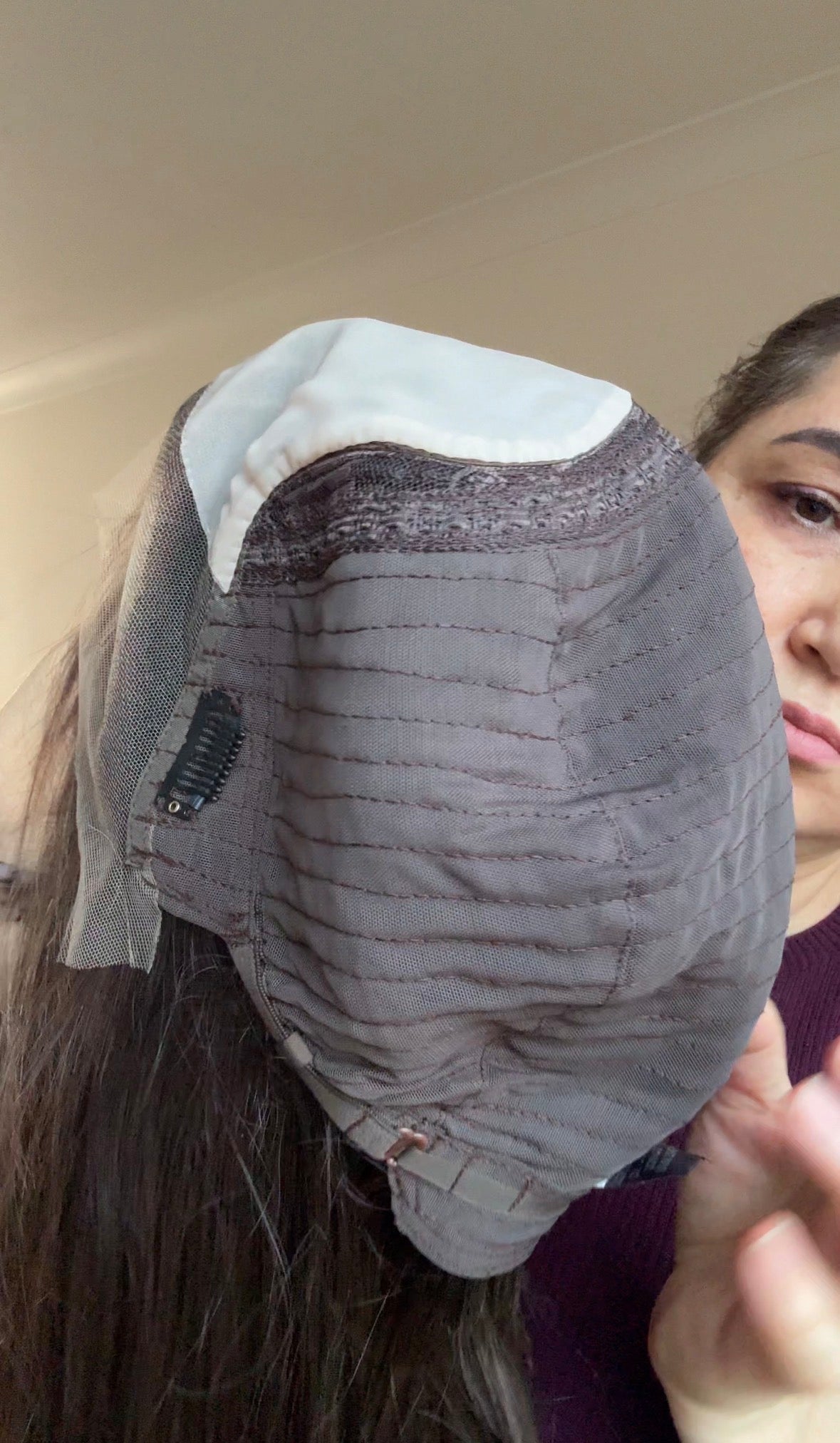 Medium Brown Lace Top Wig