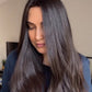 DARKEST BROWN/SOFT BLACK VIRGIN HAIR TOPPER