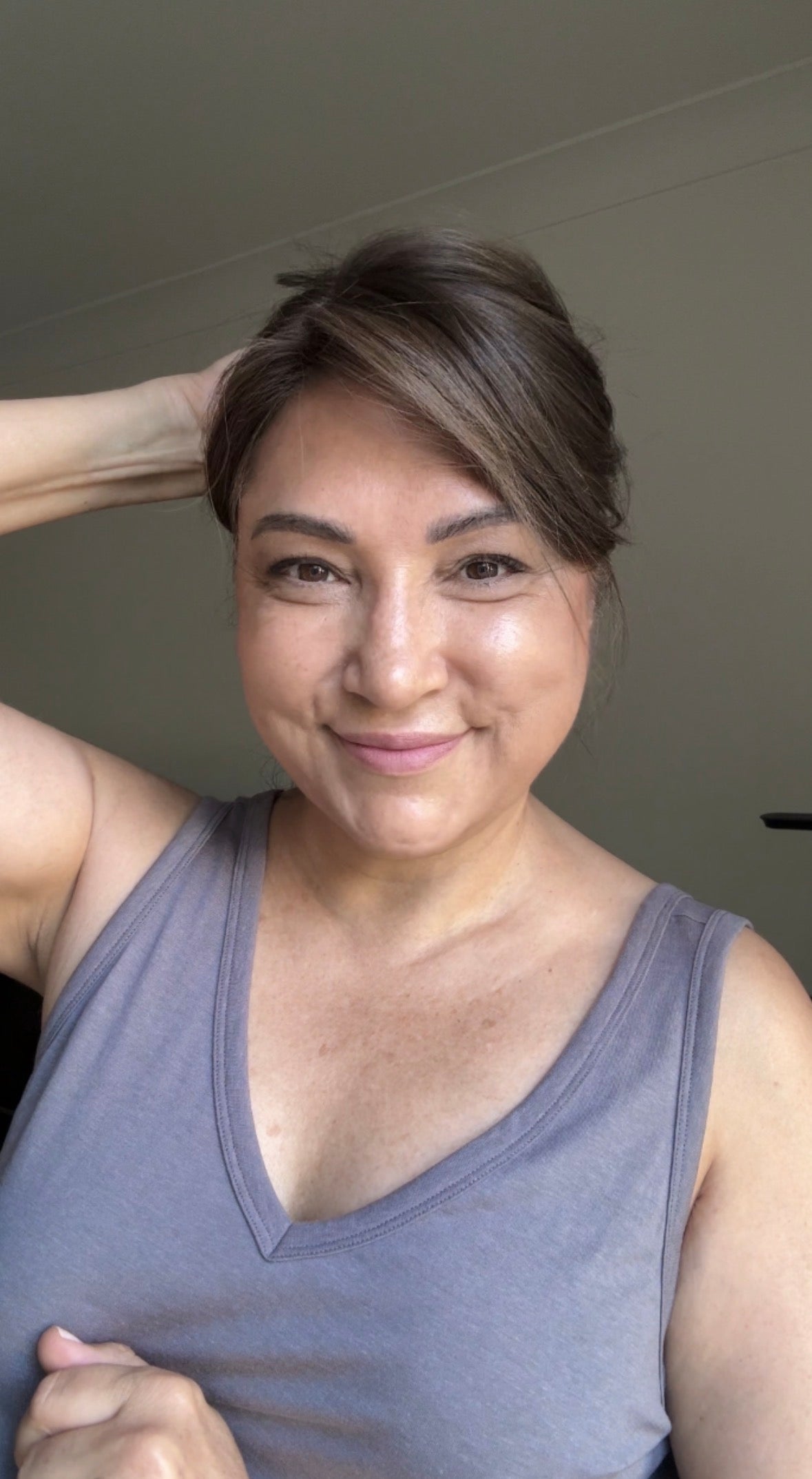 MEDIUM BROWN ASHY BALAYAGE TOPPER