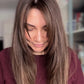 LIGHT BROWN BALAYAGE TOPPER