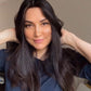 DARKEST BROWN/SOFT BLACK VIRGIN HAIR TOPPER