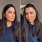 DARKEST BROWN/SOFT BLACK VIRGIN HAIR TOPPER