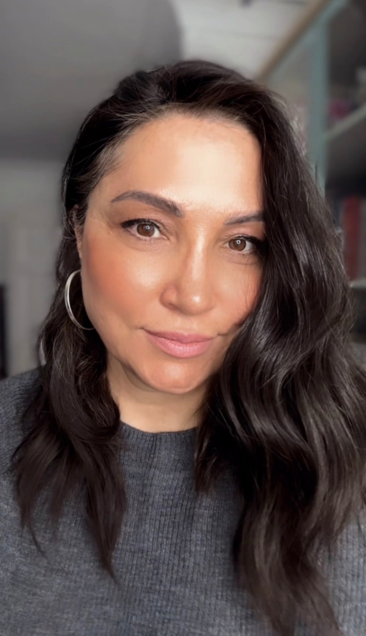 DARKEST BROWN VIRGIN SILK TOPPER