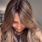 Featherlite Light Brown Topper With Soft Balayage