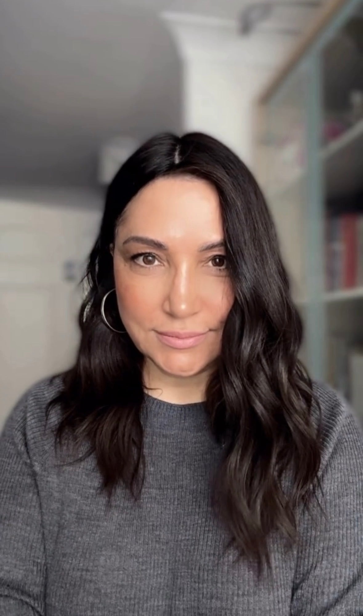 DARKEST BROWN VIRGIN SILK TOPPER