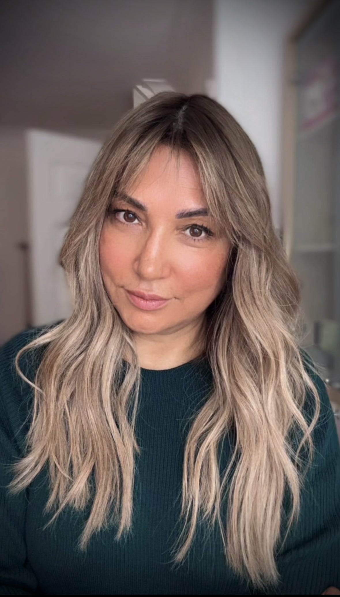 FEATHERLITE ASHY BLONDE BALAYAGE TOPPER