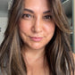 DARK BEOWN/SOFT BLACK VIRGIN TOPPER WITH ASHY RIBBON BALAYAGE