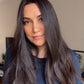 DARKEST BROWN/SOFT BLACK VIRGIN HAIR TOPPER