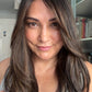 DARK BEOWN/SOFT BLACK VIRGIN TOPPER WITH ASHY RIBBON BALAYAGE