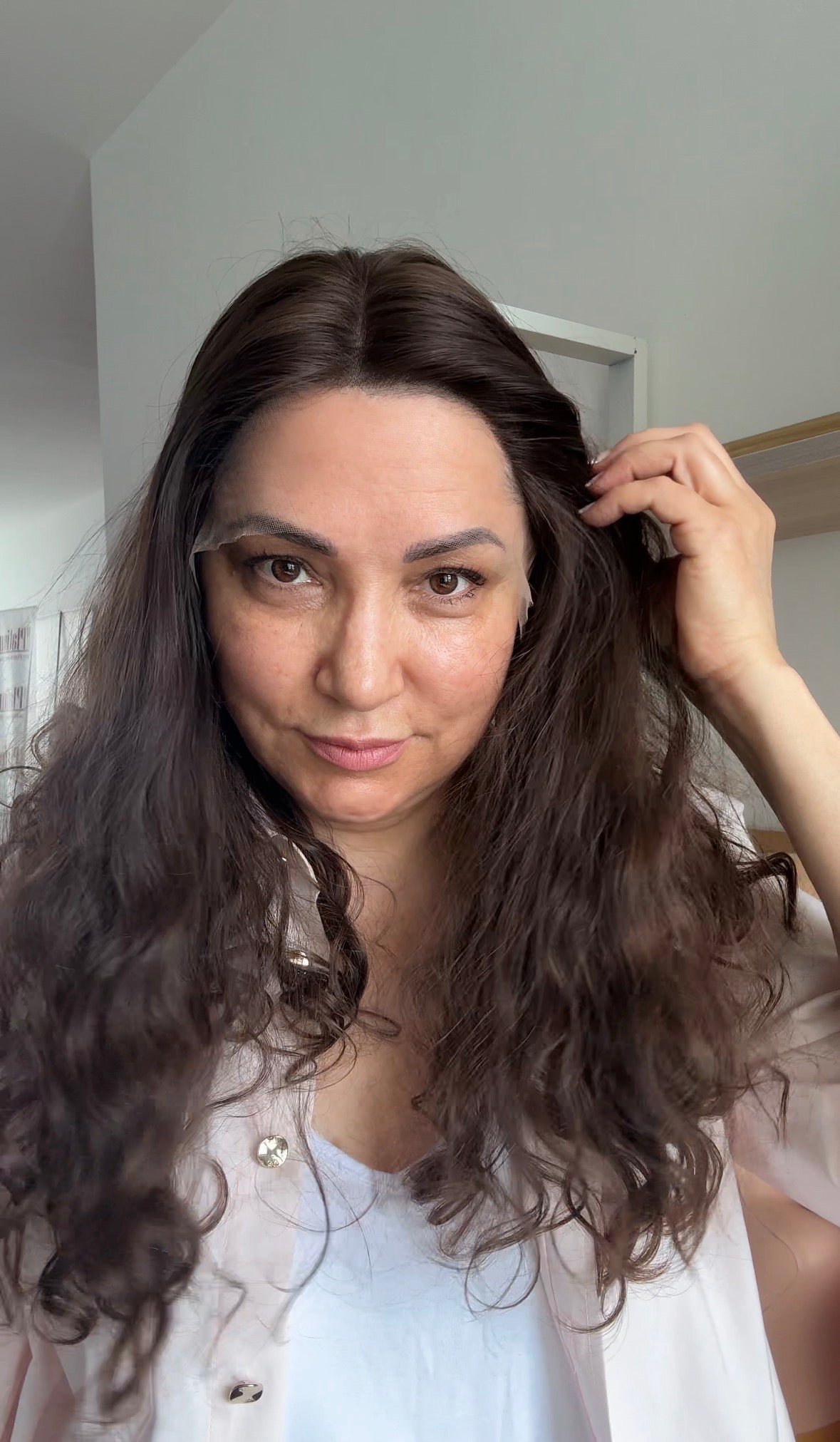 RUSSIAN/SLAVIC VIRGIN HAIR NATURAL CURLY WIG