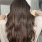 LIGHT BROWN TOPPER WITH SOFT SUBTLE CARAMEL BALAYAGE