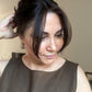 VIRGIN BASE DARK BROWN TOPPER WITH SOFT CARAMEL BALAYAGE