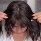 DARK BROWN FULLY HAND TIED TOPPER