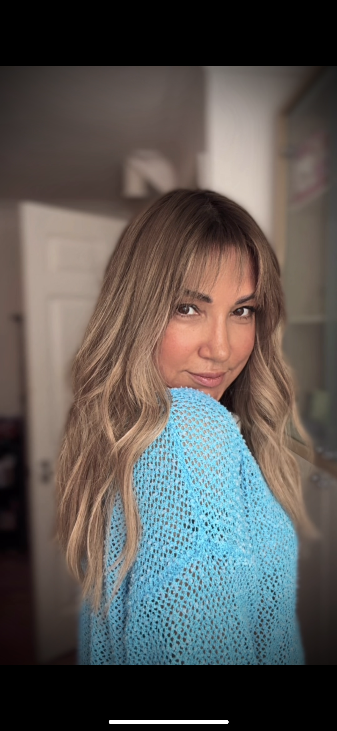 FEATHERLITE ASHY BLONDE BALAYAGE TOPPER