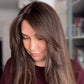 LIGHT BROWN BALAYAGE TOPPER