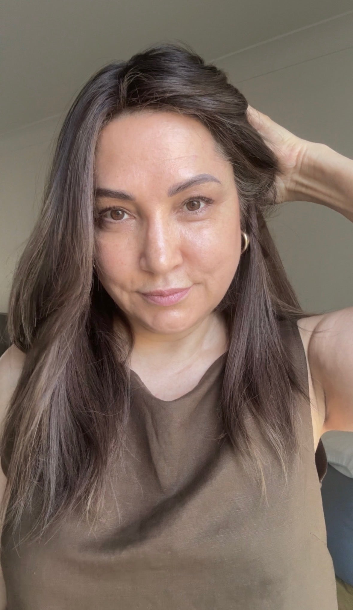 ASHY BALAYAGE SILK TOPPER/HIGHER DENSITY