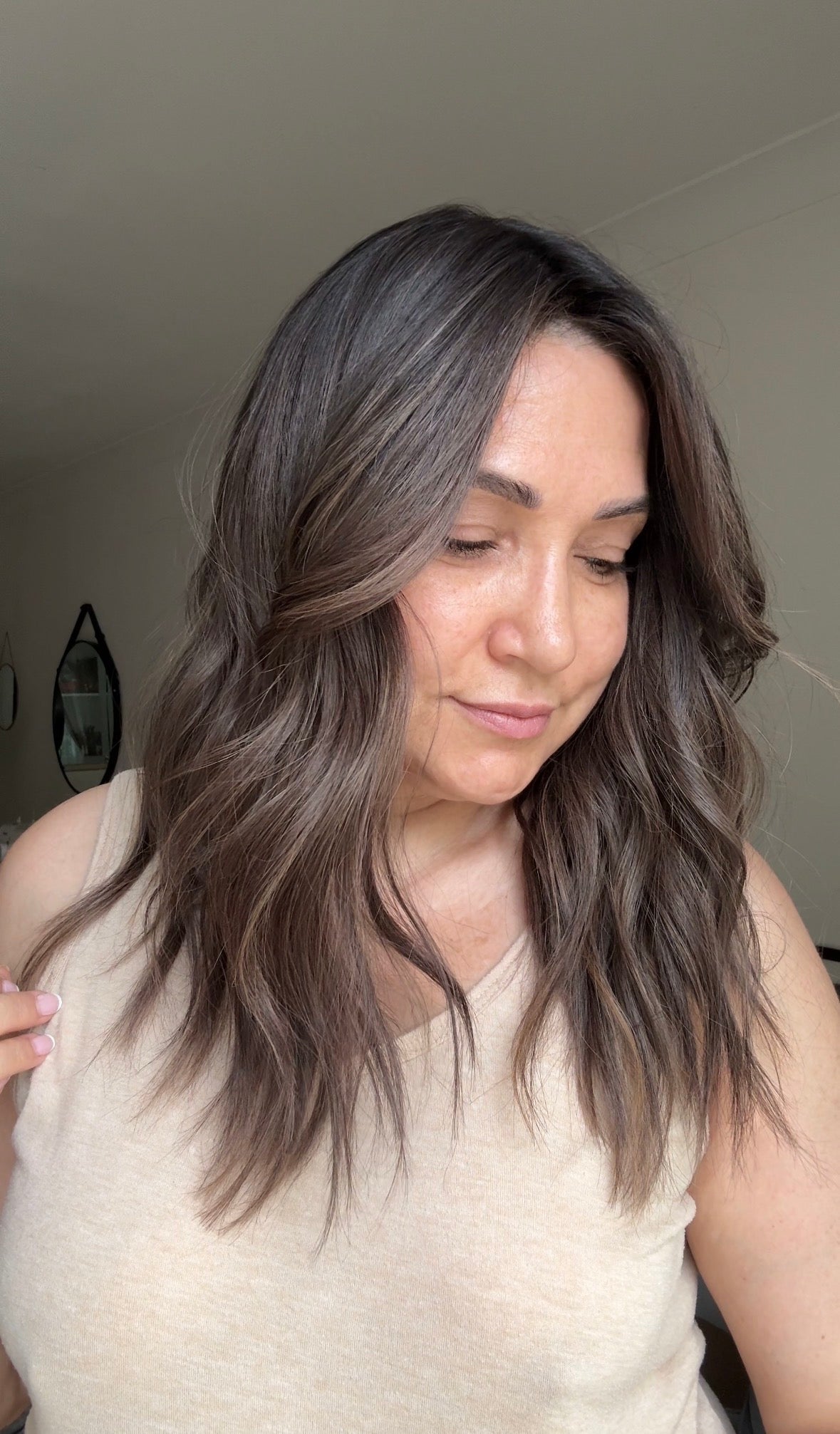 ASHY BALAYAGE SILK TOPPER/HIGHER DENSITY