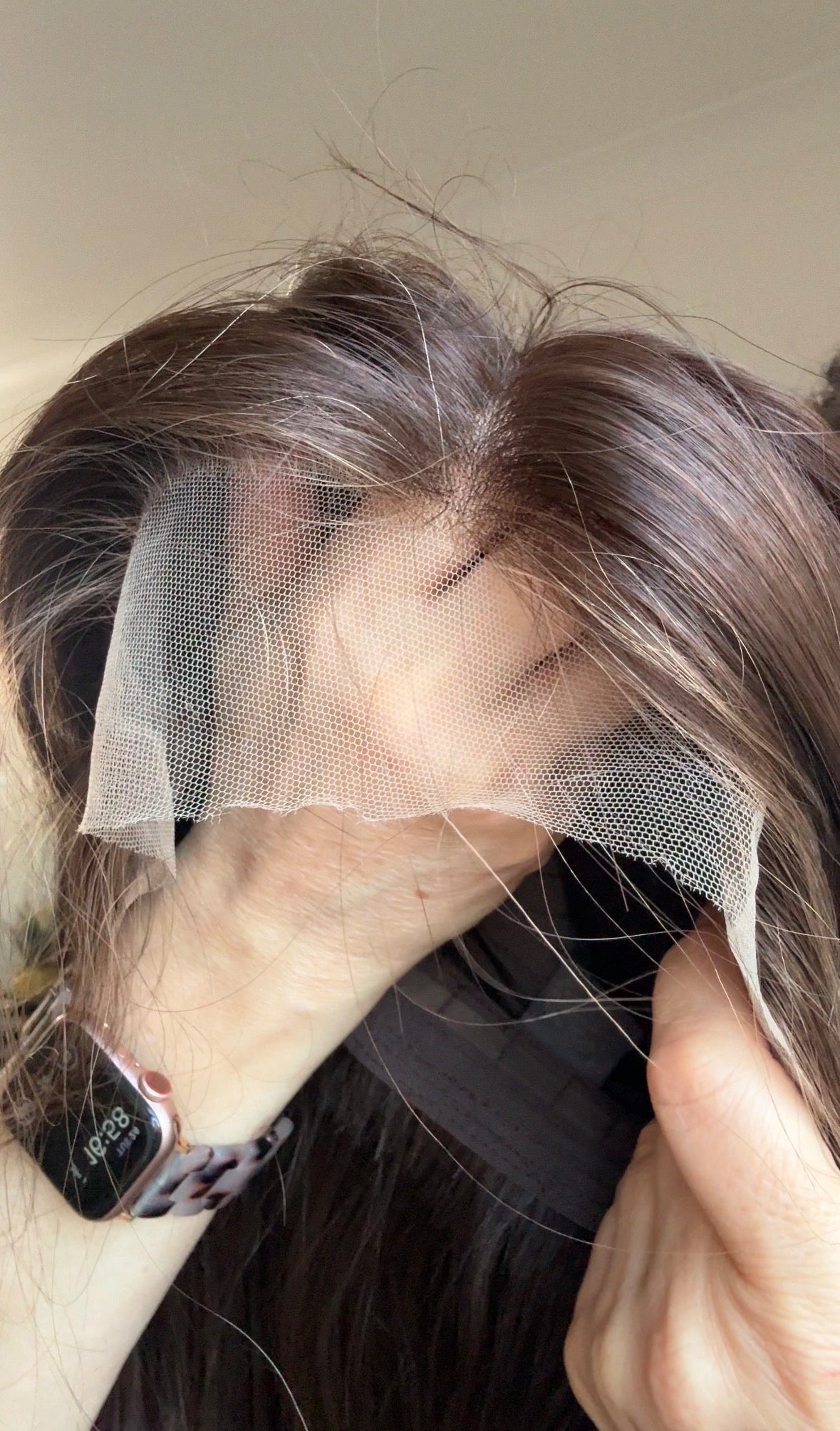 Medium Brown Lace Top Wig