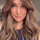 Featherlite Light Brown Topper With Soft Balayage