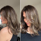PREMIUM COLLECTION RUSSIAN/SLAVIC VIRGIN HAIR BASE ASHY BALAYAGE TOPPER