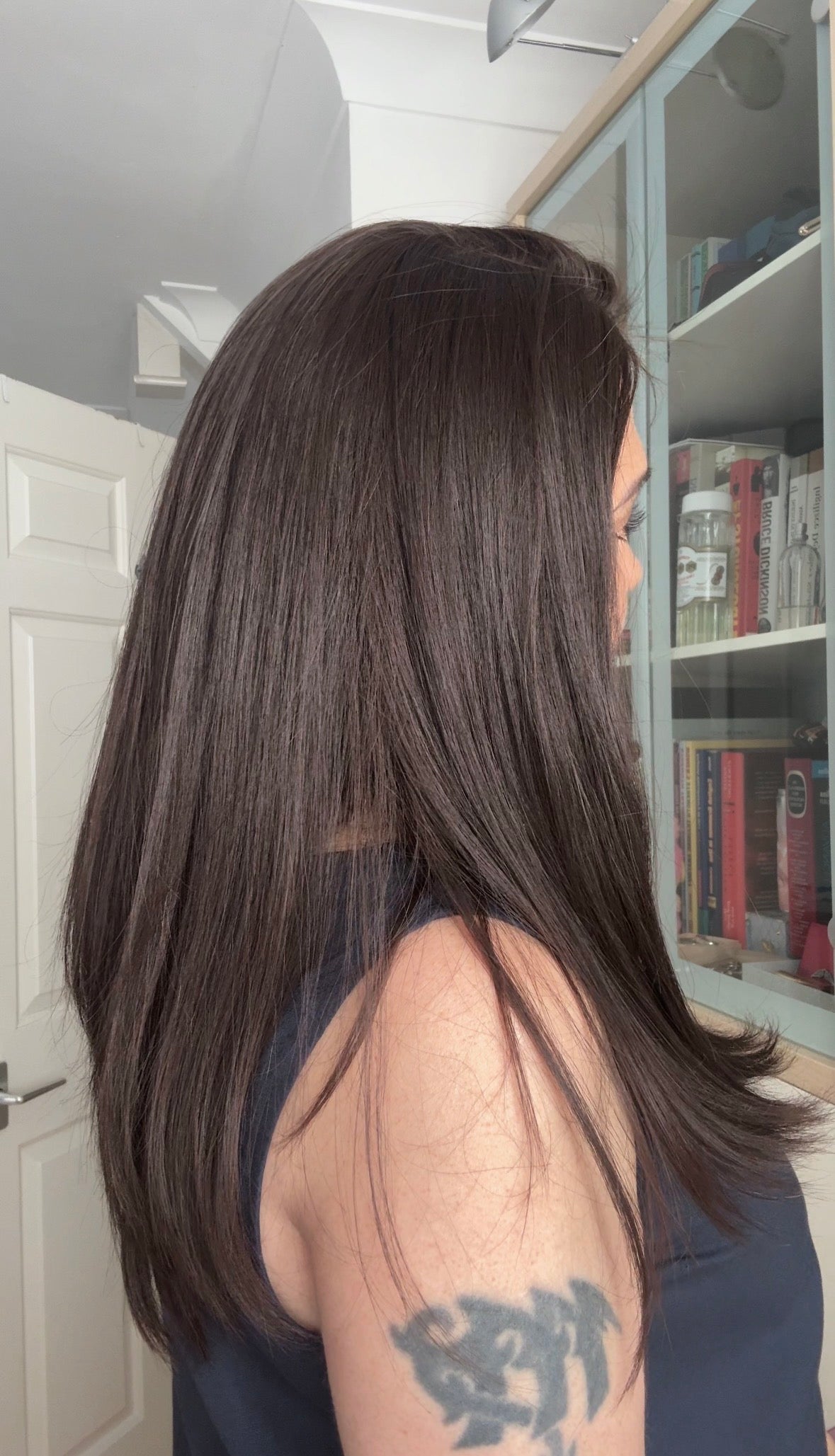 MEDIUM/DARK BROWN TOPPER