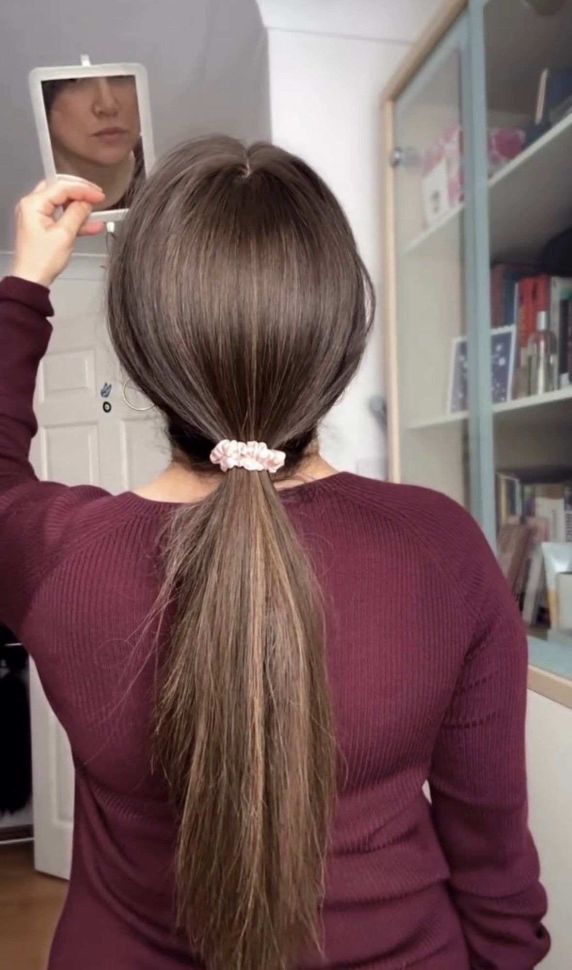 LIGHT BROWN BALAYAGE TOPPER