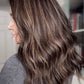 MEDIUM TO LIGHT BROWN BALAYAGE SILK TOPPER