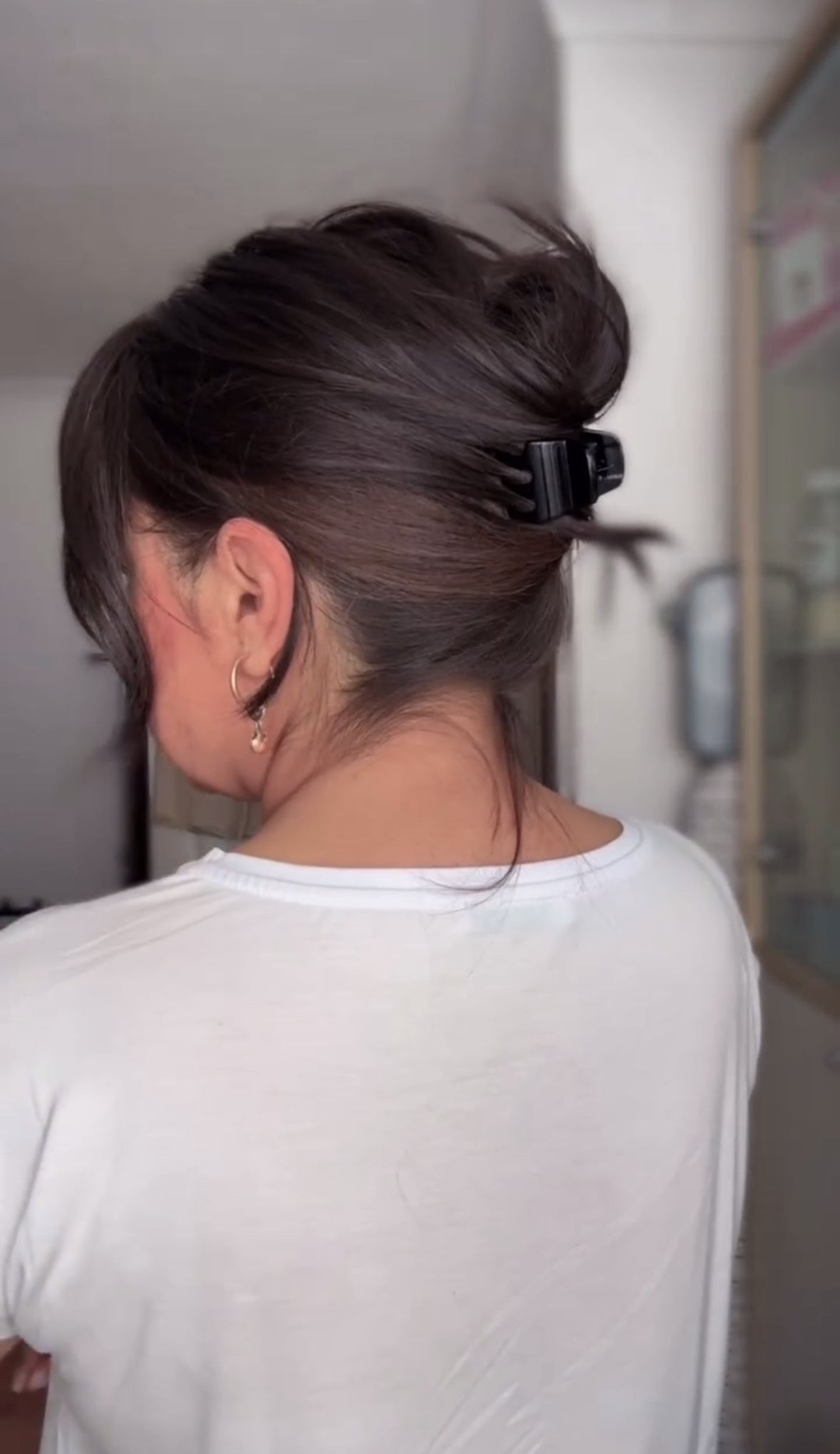 DARK BROWN FULLY HAND TIED TOPPER