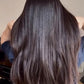 DARKEST BROWN/SOFT BLACK VIRGIN HAIR TOPPER