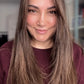 LIGHT BROWN BALAYAGE TOPPER