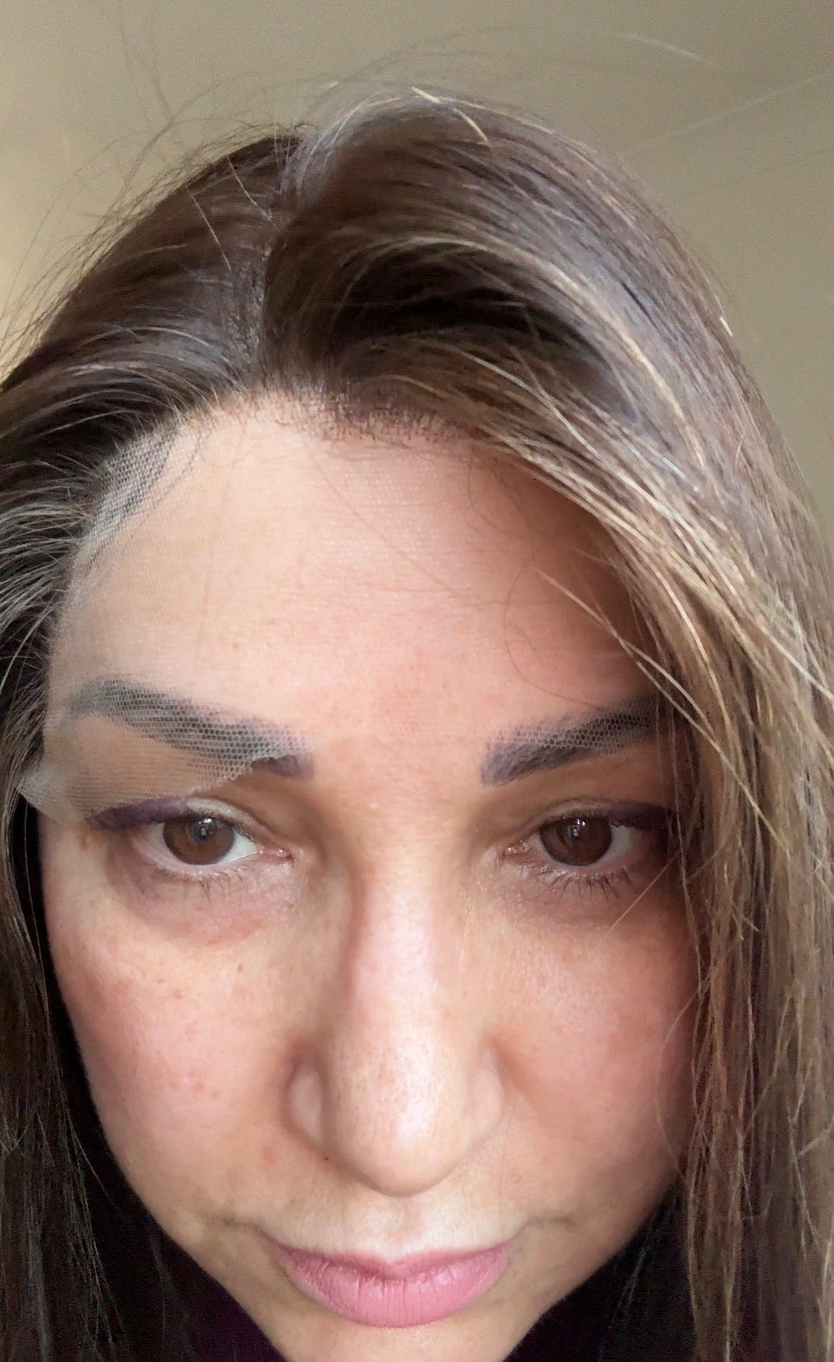 Medium Brown Lace Top Wig
